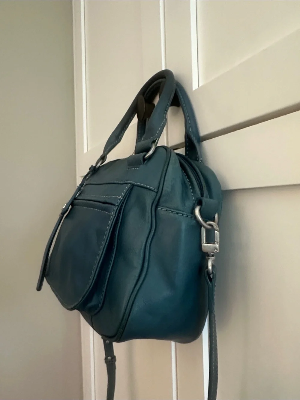 RADLEY LONDON SATCHEL WITH CROSSBODY STRAP